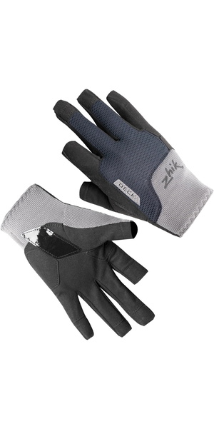 2026 Zhik Full Finger Deck Gloves GLV-16 - Grey